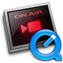 Icono de la aplicación QuickTime Broadcaster